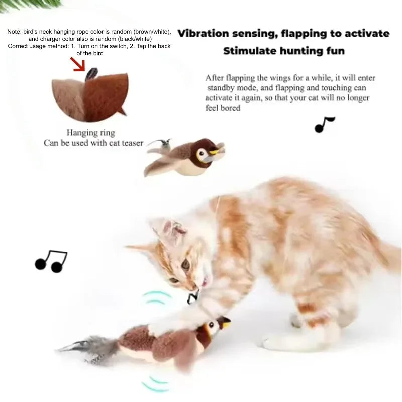 Simulated Bird Cat Toy