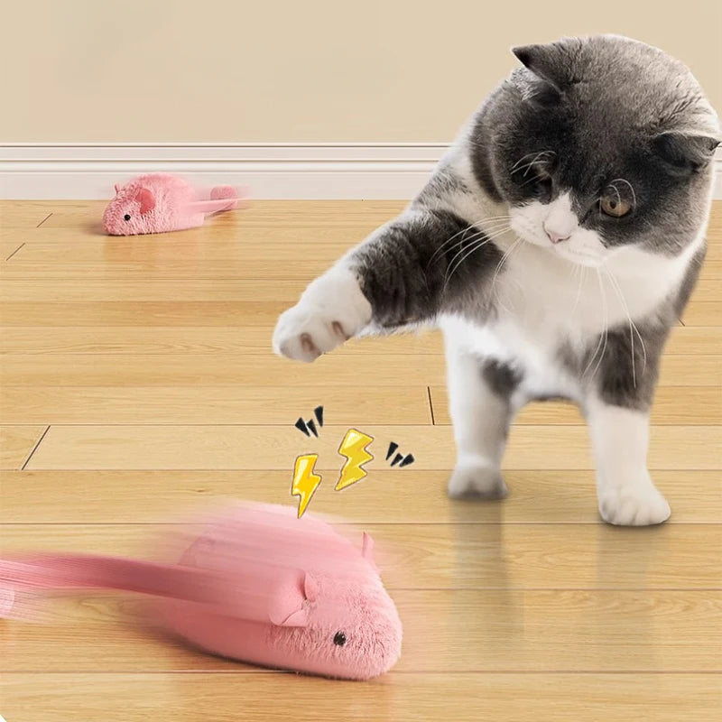 Glow Mouse — Light-Up Squeaker Toy for Cats