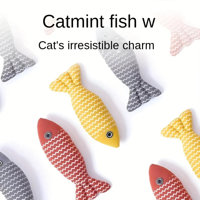 Catnip Fish — Kicker Toy 3-Pack for Cats