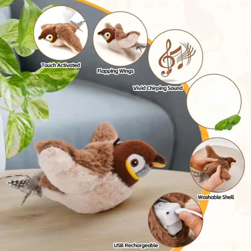 Simulated Bird Cat Toy