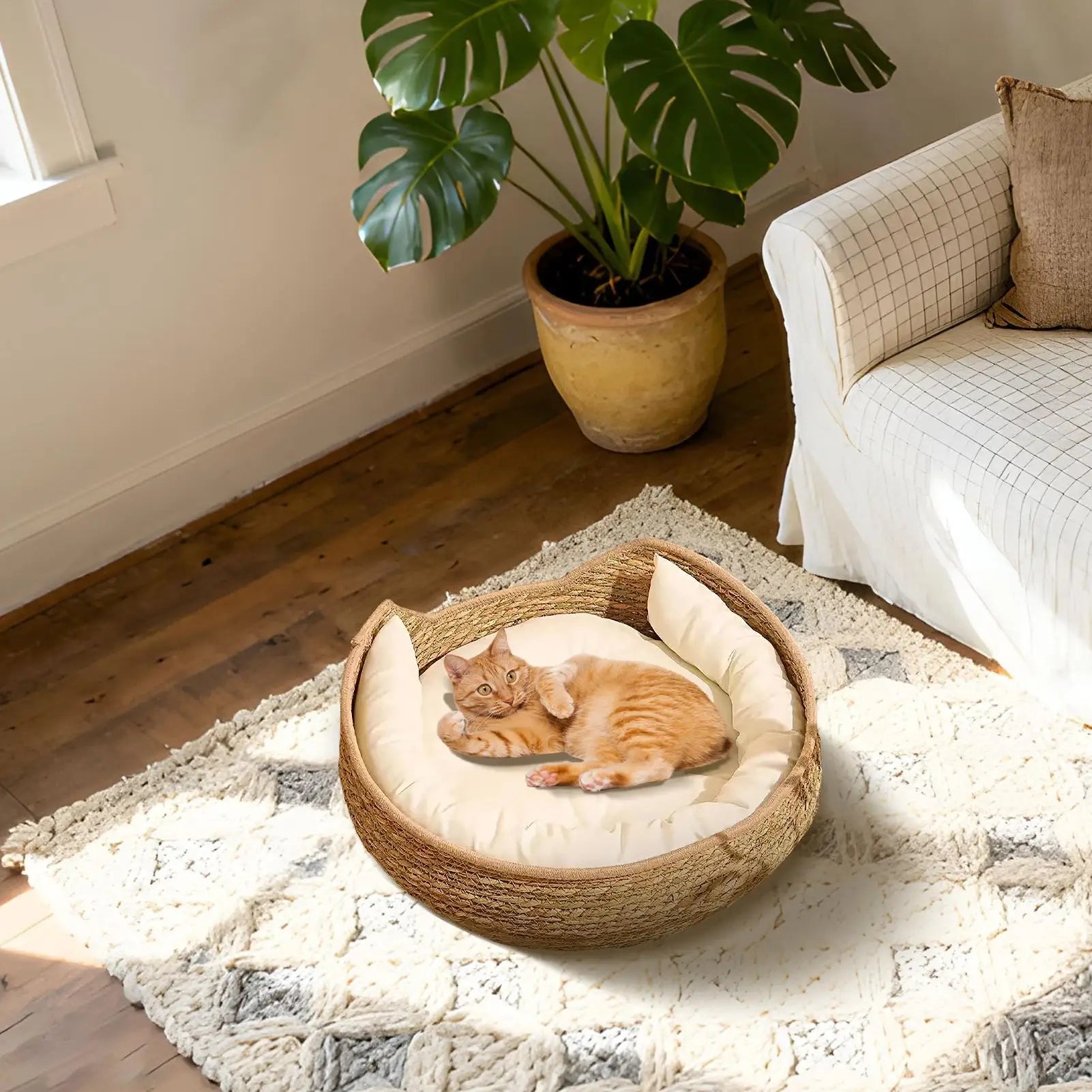 Cat Basket Bed