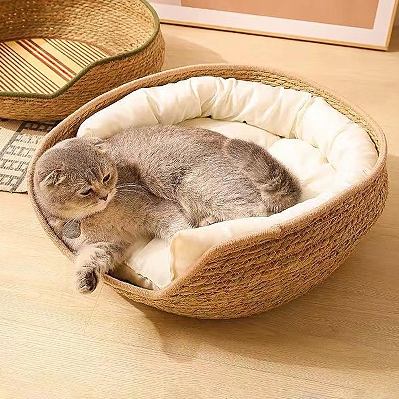 Cat Basket Bed