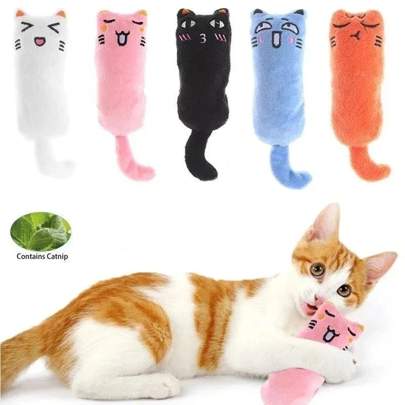Catnip Thumb Pillow — Kicker Toy for Indoor Cats