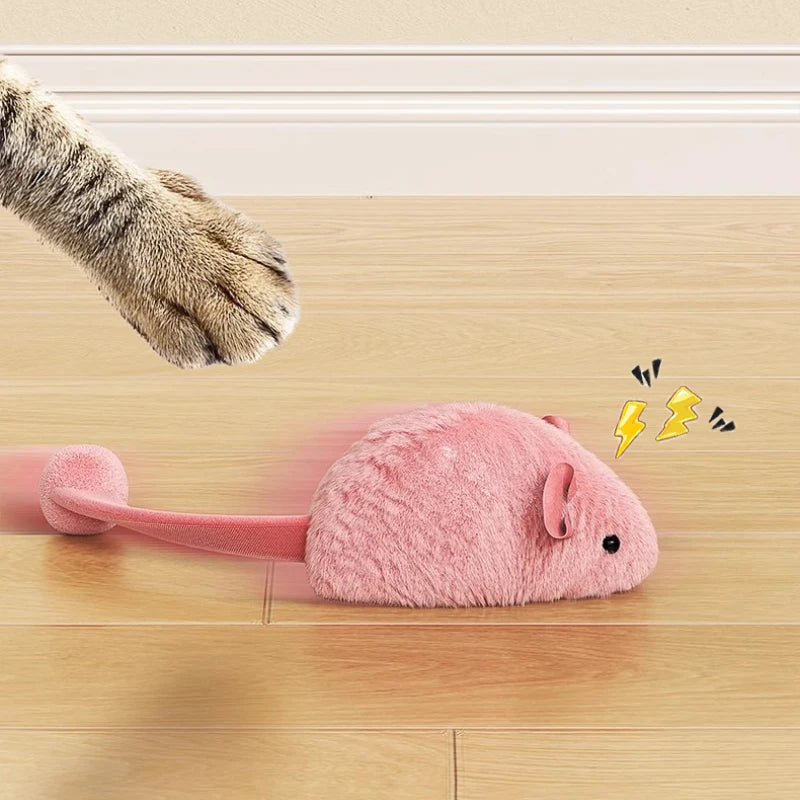 Glow Mouse — Light-Up Squeaker Toy for Cats